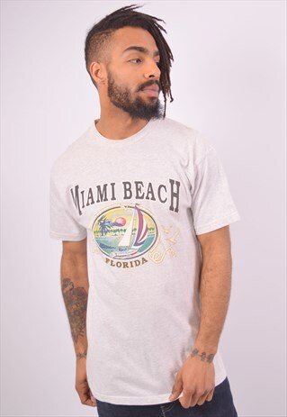 VINTAGE T-SHIRT TOP GREY