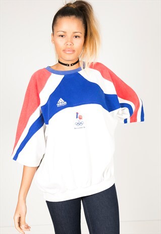 VINTAGE 90S ADIDAS SWEATSHIRT/ R0581