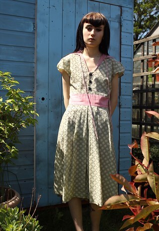 PRETTY SUMMER COTTON DRESS