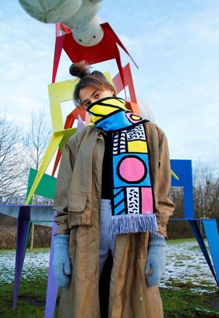 KABAK NEW MADE IN POLAND UNISEX OLDSCHOOL SCARF