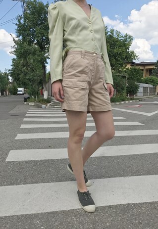 90S BEIGE SHORTS