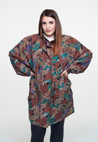 ALL OVER PRINT LATE 90'S SPRING JACKET