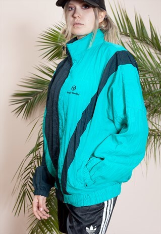 AWESOME VINTAGE WORKOUT JACKET, 80'/90 WINDBREAKER