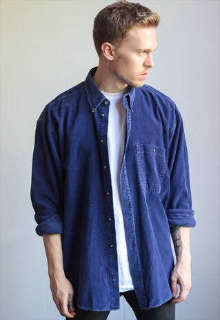 VINTAGE OVERSIZED CORDUROY SHIRT