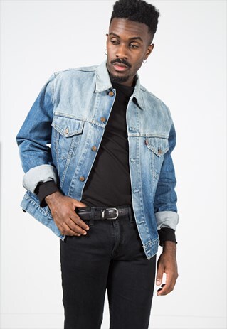 VINTAGE 80S LEVI'S DENIM JACKET / S1559