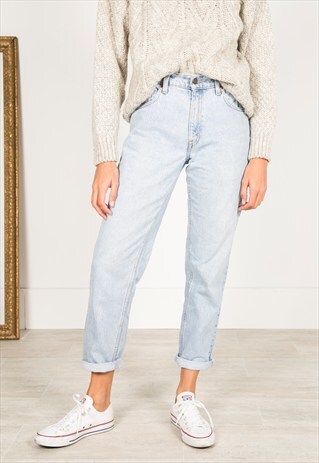 VINTAGE 80S LEVIS STRAIGHT AMERICAN JEANS / C405
