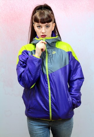 1980S VINTAGE NEON BRAND WATERPROOF JACKET