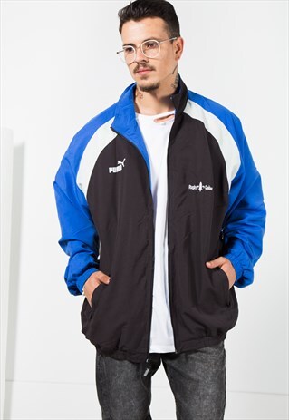 VINTAGE 80S PUMA SHELL SPORT JACKET / S1514