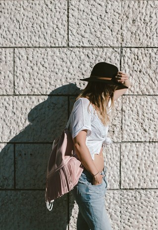 KAT AND THE NARWHAL PASTEL PINK