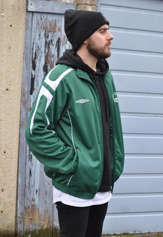 VINTAGE 90'S UMBRO FOOTBALL TRACK JACKET