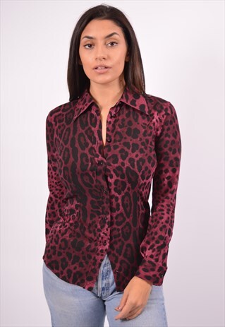 VINTAGE DOLCE & GABBANA SHIRT PURPLE