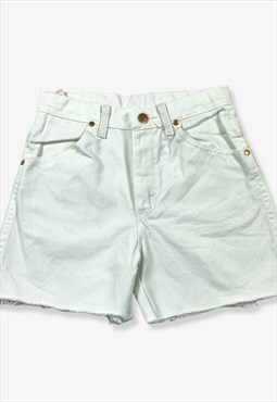 Vintage wrangler denim shorts white w25 BV14367