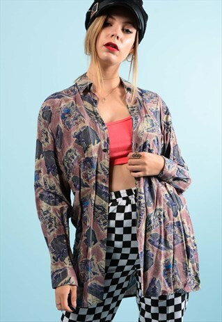 VINTAGE PATTERN SHIRT
