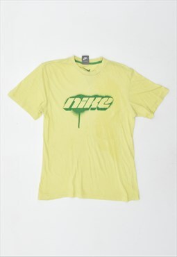 Vintage 90's Nike T-Shirt Top Yellow