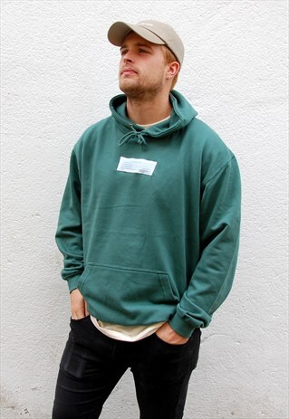 G&G MOSS GREEN LINO PATCH HOOD