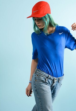 VINTAGE BLUE NIKE TEE SHIRT