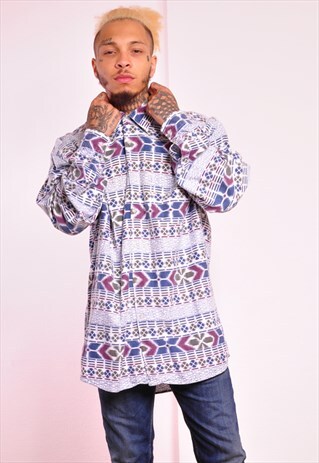 VINTAGE ABSTRACT FESTIVAL SHIRT