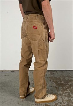 Vintage Dickies Carpenter Pants Men's Beige