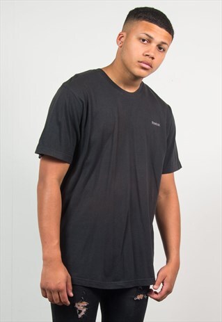 REEBOK BASIC BLACK T-SHIRT