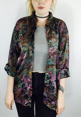 SILK PATTERN SHIRT