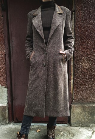 90S BROWN COAT