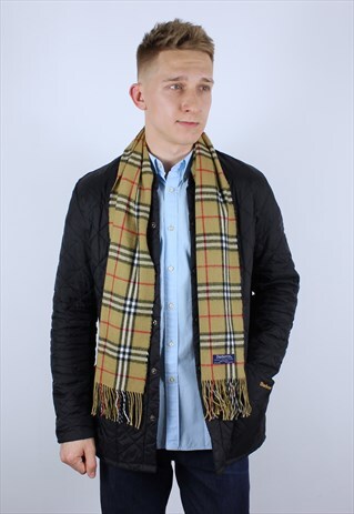 RARE VINTAGE BURBERRYS SCARF
