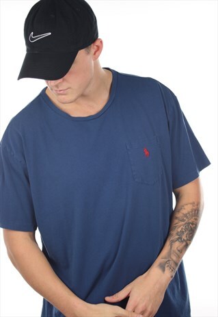 VINTAGE RALPH LAUREN SMALL LOGO T SHIRT TEE