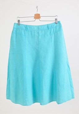 Vintage 90s linen skirt