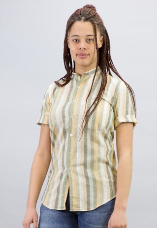 VINTAGE LEVI'S STRIPED BLOUSE