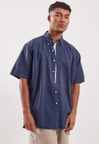 VINTAGE RALPH LAUREN SHORT SLEEVE SHIRT