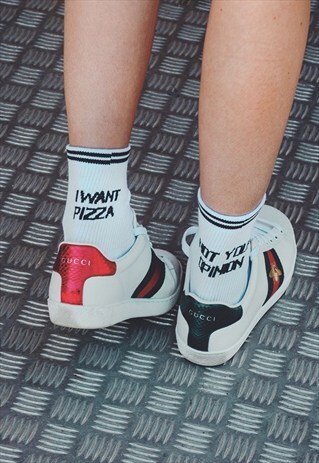 OH MY PIZZA SOCKS