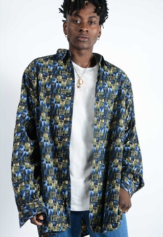 FESTIVAL VINTAGE ABSTRACT FESTIVAL SHIRT