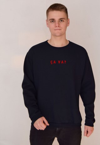 NAVY CA VA? (RED) SWEATSHIRT