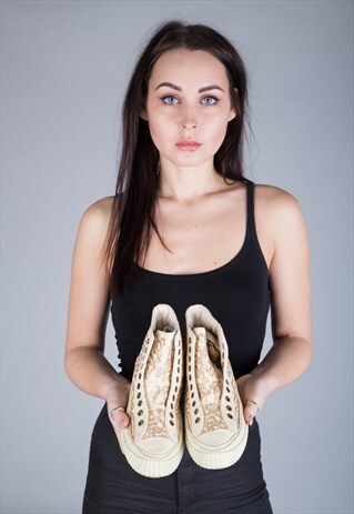 VINTAGE CONVERSE SEQUIN HIGH TOPS