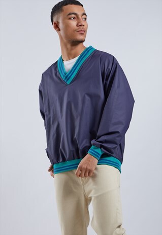 VINTAGE SERGIO TACCHINI V-NECK SWEATSHIRT