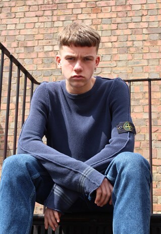 RARE STONE ISLAND KNIT SWEATSHIRT