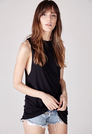 THE SEPT MUSCLE TANK BLACK