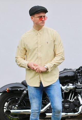 RALPH LAUREN USA CANARY YELLOW CONTEMPORARY SHIRT