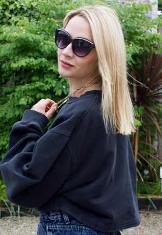 NEW CAT EYE SILVERTIPPED FESTIVAL SUNGLASSES