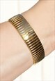 GOLD WATCH WITH EXPANDER STRAP