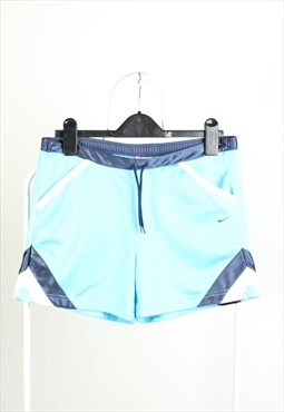 Vintage Nike Sports Logo Shorts Blue