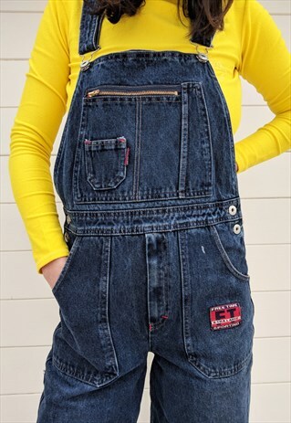 90S VINTAGE DENIM OVERALLS DUNGAREES