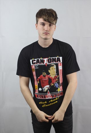 VINTAGE ERIC CANTONA T-SHIRT
