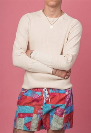 RETRO SWIM SHORTS