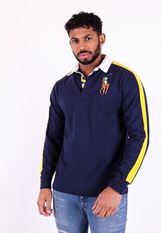 RALPH LAUREN LONG POLO SHIRT T691