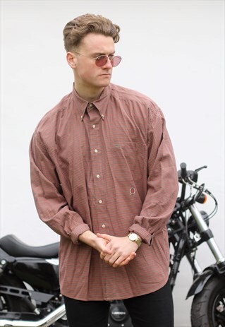 TOMMY HILFIGER USA PIN CHECK SHIRT