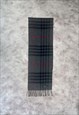 VINTAGE EARLY 00S NOVA CHECK CASHMERE ICONIC BURBERRY SCARF