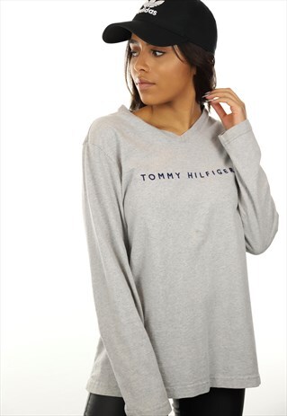 VINTAGE TOMMY HILFIGER LONG SLEEVE T SHIRT TEE