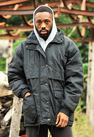 RETRO / 90'S / BLACK COAT