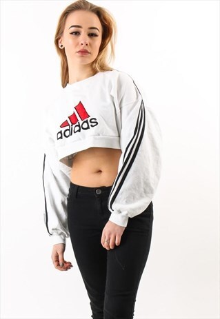 VINTAGE ADIDAS CROPPED SWEATSHIRT SWSAG135